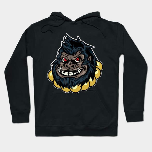 Kong Smile Hoodie by Excela Studio